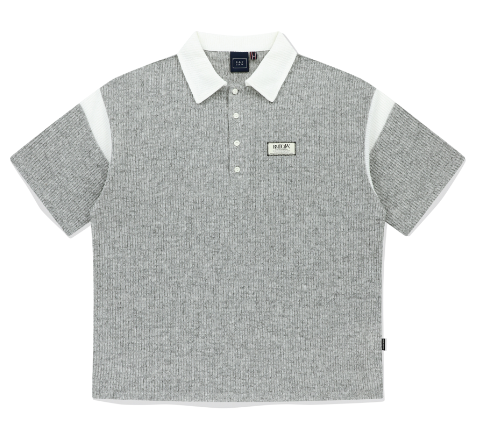 4 BUTTON CLASSIC POLO SHIRT GREY