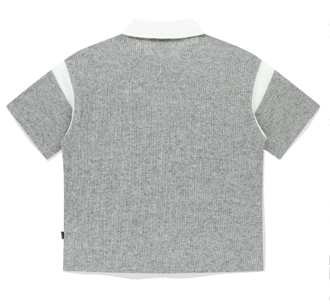 4 BUTTON CLASSIC POLO SHIRT GREY