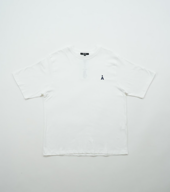 ALAND HI NEWYORK LOGO HALF SLEEVE IVORY