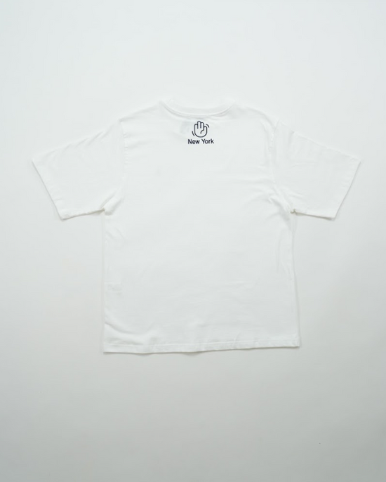 ALAND HI NEWYORK LOGO HALF SLEEVE IVORY