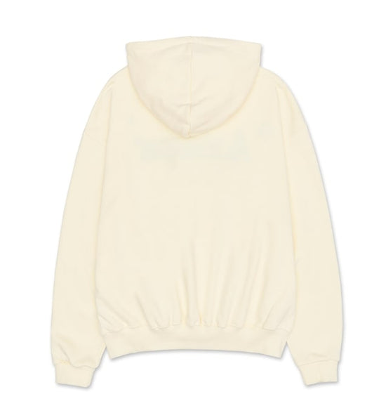 BASIC LOGO HOODIE CREAM