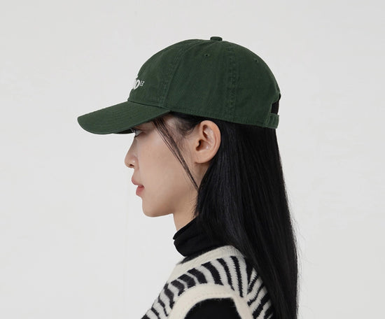 STUDIO3.3 ONE COLOR BALL CAP GREEN