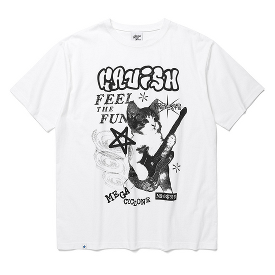 MEGA CYCLONE SS TEE WHITE