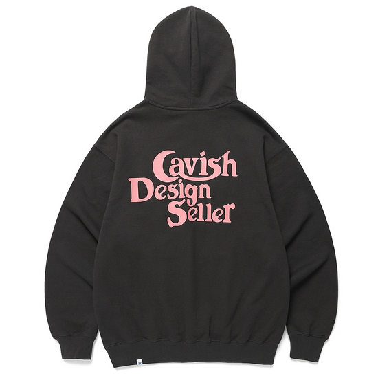 SELLER LOGO HOODIE CHARCOAL