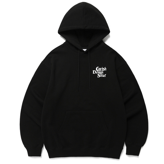 SELLER LOGO HOODIE BLACK