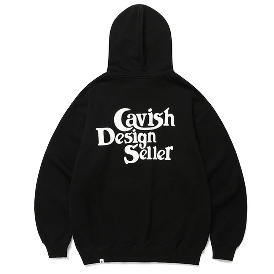 SELLER LOGO HOODIE BLACK