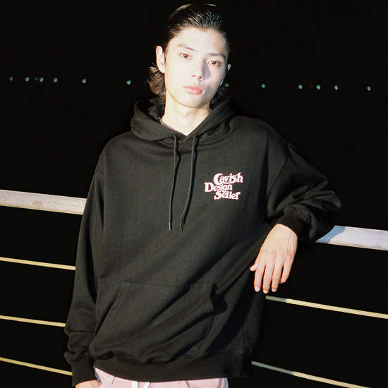 SELLER LOGO HOODIE BLACK