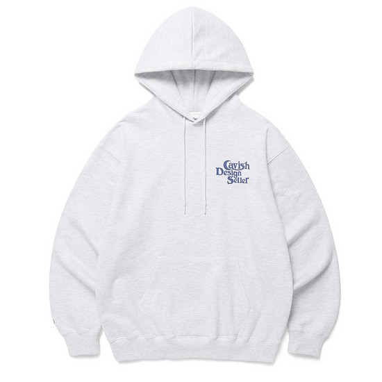 SELLER LOGO HOODIE LIGHT GREY