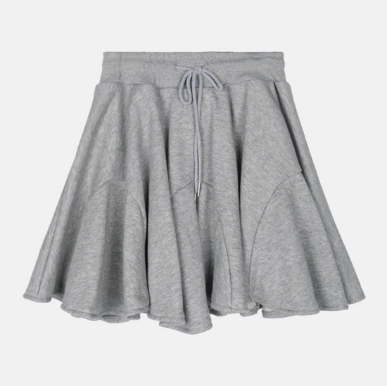 COMFORT BUBBLE SKIRT MELANGE GREY