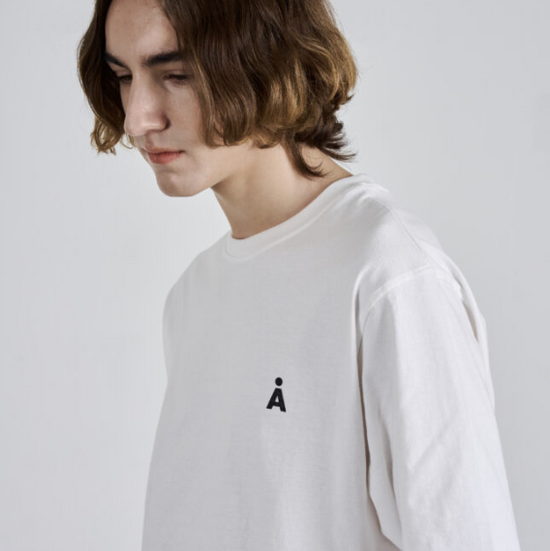 ALAND HI SEOUL LOGO HALF SLEEVE IVORY