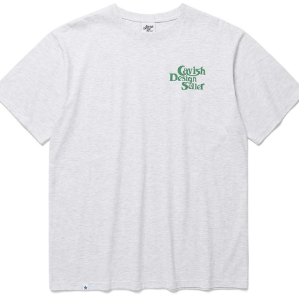 SELLER LOGO SS TEE LIGHT GREY