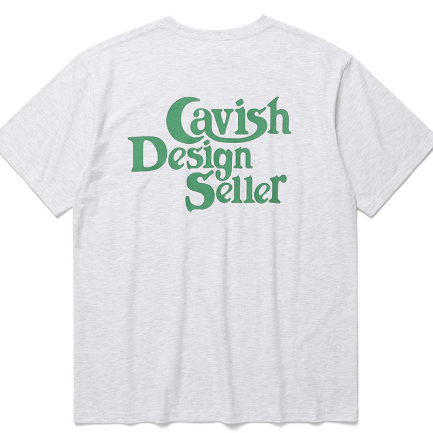 SELLER LOGO SS TEE LIGHT GREY