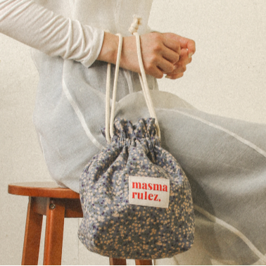 STRING POUCH LAVENDER