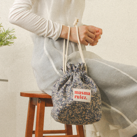 STRING POUCH LAVENDER