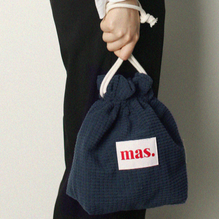 STRING POUCH OKSUSU NAVY