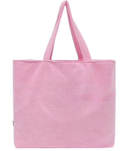 BON VOYAGE TERRY BIG SHOULDER BAG PINK