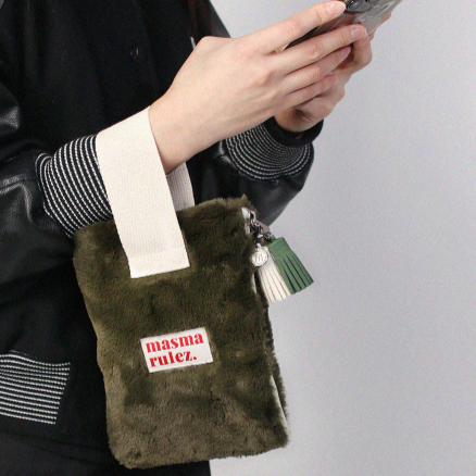STRAP POUCH BODRY OLIVE GREEN