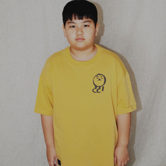 TEENY SHORT SLEEVE T-SHIRT MUSTARD