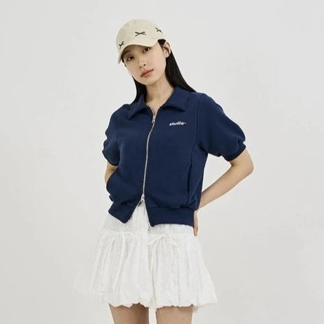 RIBBON BASEBALL CAP NAVY