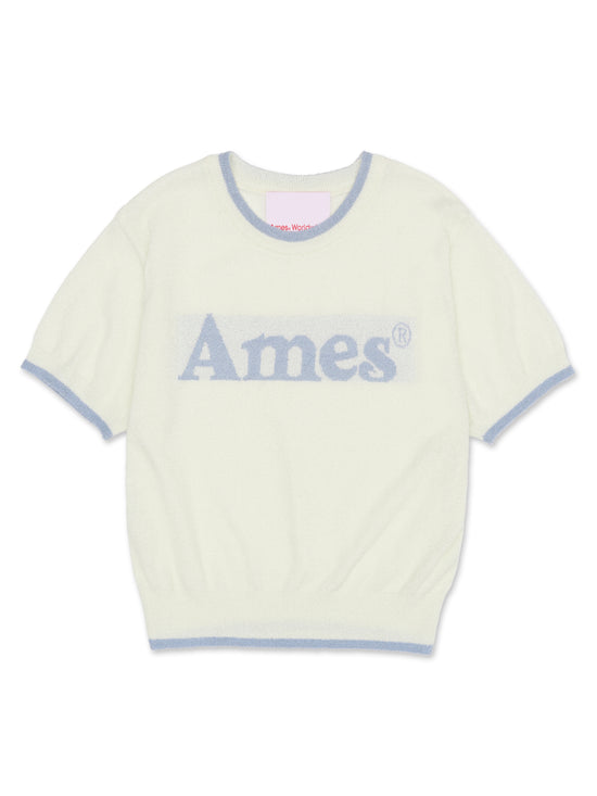 BASIC LOGO KNIT IVORY