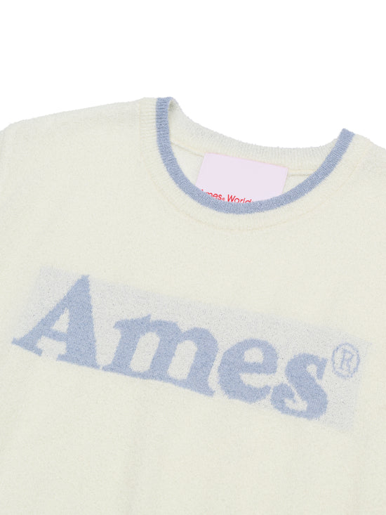 BASIC LOGO KNIT IVORY