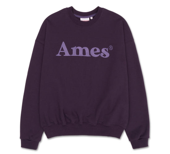 BASIC LOGO SWEATSHIRT PURPLE