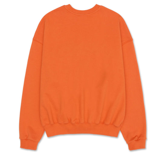 BASIC LOGO SWEATSHIRT ORANGE