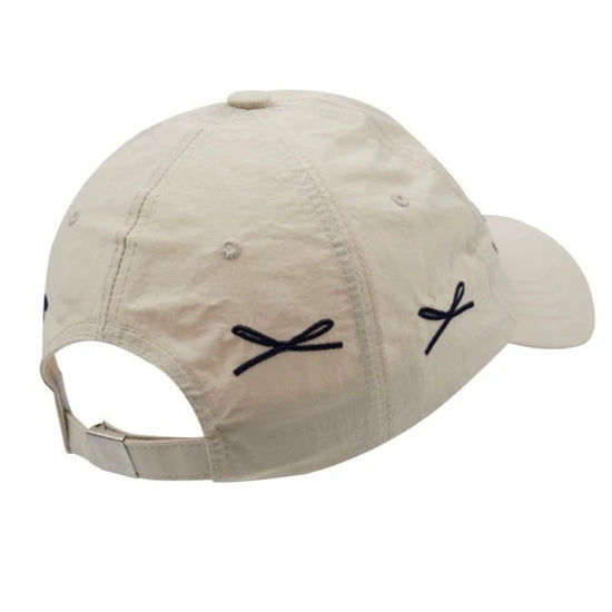 RIBBON BASEBALL CAP BEIGE