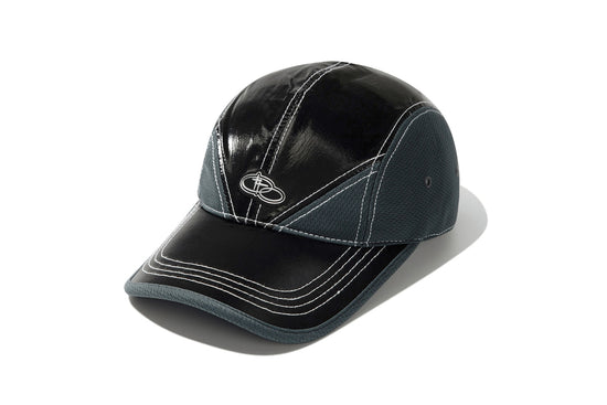 SHINING LOGO BALL CAP BLACK