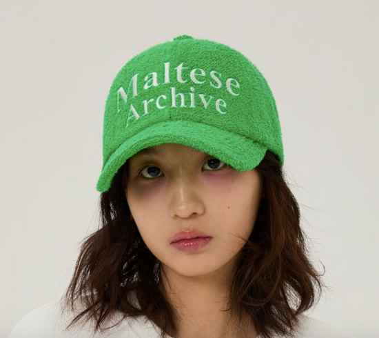 MALTESE ARCHIVE TERRY BALL CAP GREEN