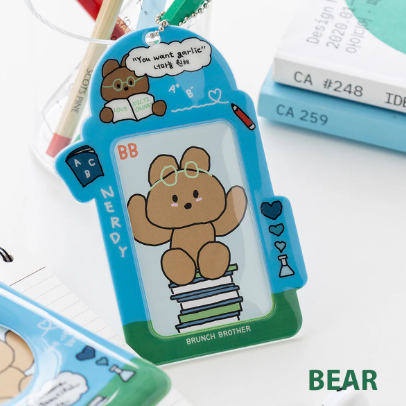BRUNCH BROTHER PHOTOCARD HOLDER_BEAR MIX