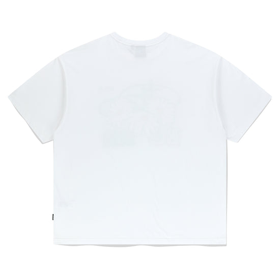 TRIPLE DAISY MIXED LOGO TEE SHIRT WHITE