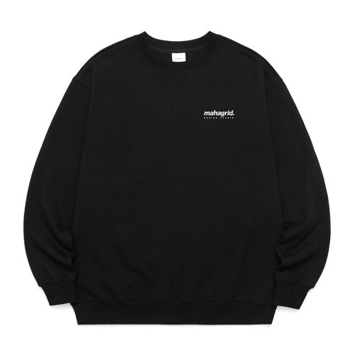 ORIGIN LOGO CREWNECK BLACK