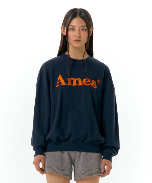 BASIC LOGO SWEATSHIRT NAVY