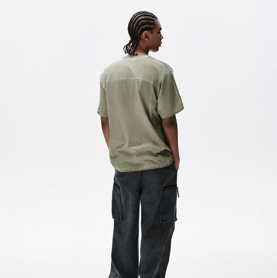 DYED TRACK TEE KHAKI