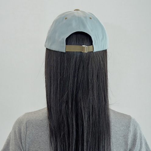 HEART CHERRY CAMP CAP LIGHT BLUE