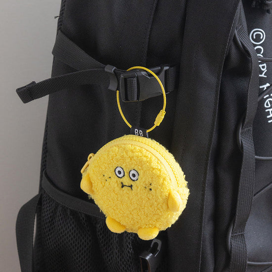 AIRPODS POUCH 16000 BOUCLE POPO YELLOW