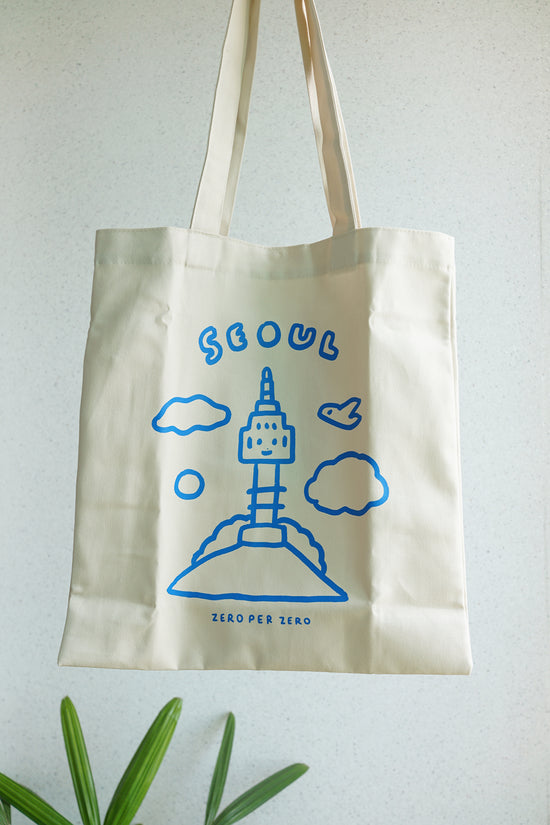 ECO BAG SEOUL TOWER WHITE