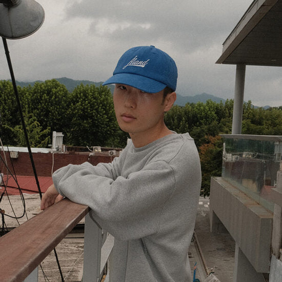 ALAND DAILY LOGO BASEBALL CAP BLUE