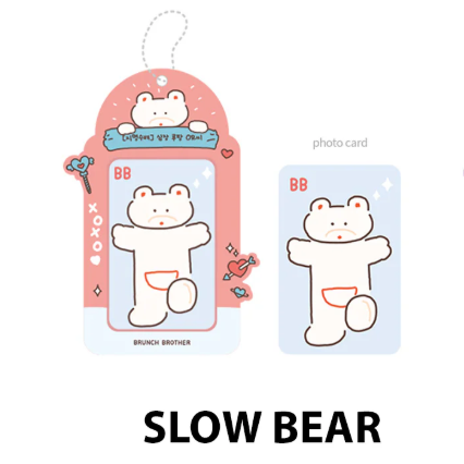 BRUNCH BROTHER PHOTOCARD HOLDER_SLOWBEAR MIX