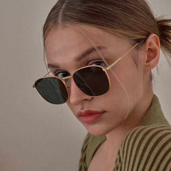 BEATO C1 KHAKI LENS + GOLD FRAME