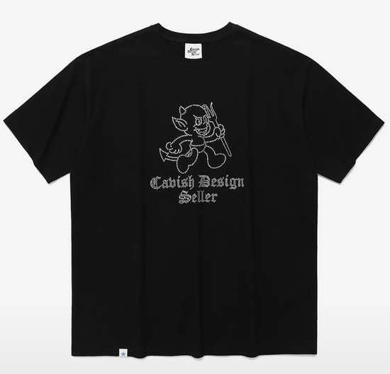 HOTFIX DEVIL SS TEE BLACK