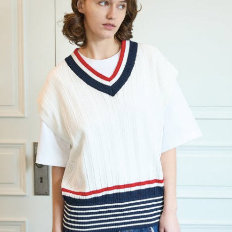 MARINE VEST IVORY