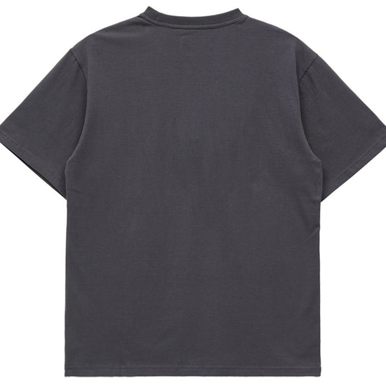 MALTESE FACE HALF SLEEVE TSHIRTS CHARCOAL