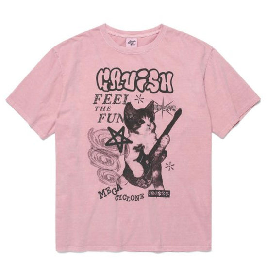 MEGA CYCLONE PIGMENT SS TEE PINK