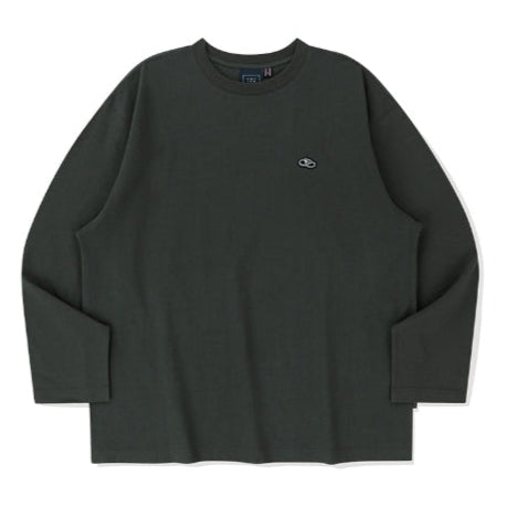 ROMANTIC DICE LONG SLEEVE CHARCOAL