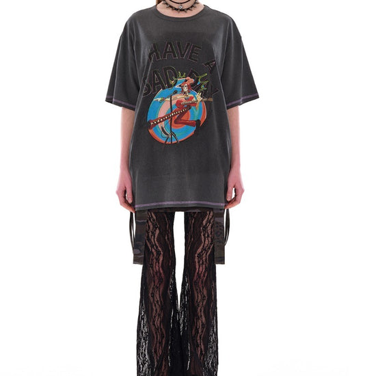 HABD SKELETON T-SHIRT CHARCOAL