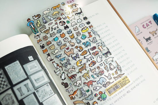 DIARY STICKER CAT