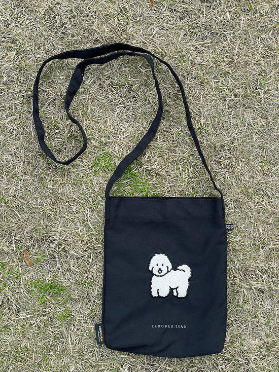 WALK WALK CROSSBAG WHITE PUPPY