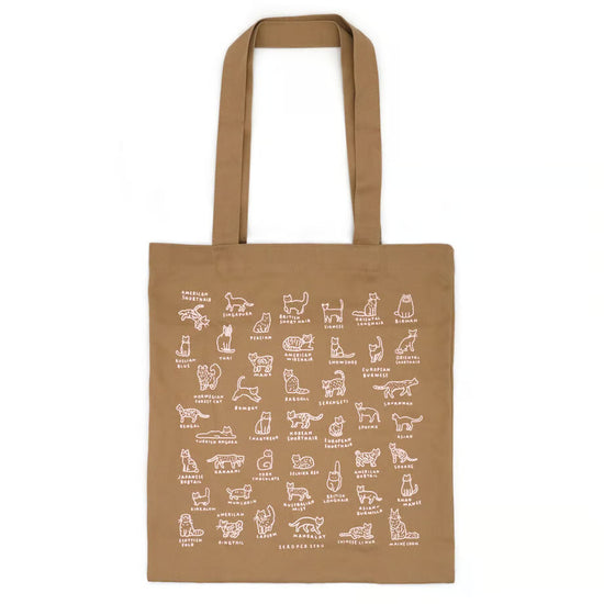 ECO BAG CAT DICTIONARY COFFEE